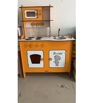 TURUNCU AHŞAP MUTFAK 100X80