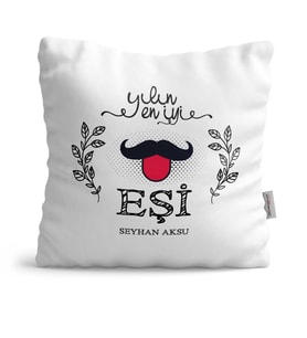 BK Gift Kişiye Özel Yılın En İyi Eşi  Yastık