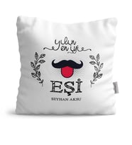 BK Gift Kişiye Özel Yılın En İyi Eşi  Yastık