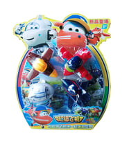 Super Wings  Harika Kanatlar Dönüşen Büyük Boy Flip Ajan Chase Astra Ve Todd