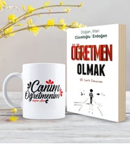 BK Gift Kişiye Özel Öğretmen Olmak Kitabı ve Kupa Hediye Seti - 5