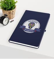 BK Gift Kişiye Özel Komiser Temalı Lacivert Defter - 1
