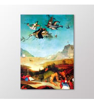 Arty Tablo The Temptations Of Saint Anthony The Detail Of The Left Wing Tablo (Karışık)