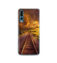 Ray Tasarımlı Süper Şeffaf Silikon Telefon Kılıfı Huawei P20 Pro  