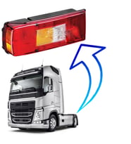 VOLVO FL-FM-FH SAĞ STOP LAMBA YAN SOKETLİ (SCHLEMMER)