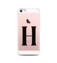 Iphone 5 Harf Tasarımlı Telefon Kılıfı H-Harfi 