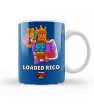 Brawl Stars Loaded  Rıco Kupa Bardak Porselen