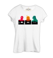 Star Wars - Trinity Beyaz Kadın Tshirt