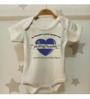 Anneler Gününe Özel İsimli Çıtçıtlı Bebek Body B4