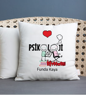 Psikoloji Öğretmeni Yastık