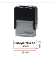 İSİM ÜNVAN KAŞESİ