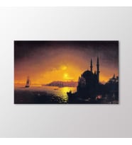 Arty Tablo Dolunayda İstanbul Manzarası, 1846 Tablo (Karışık)