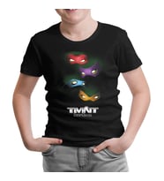 Teenage Mutant Ninja Turtles Siyah Çocuk Tshirt
