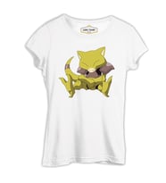 Pokemon - Abra Beyaz Kadın Tshirt