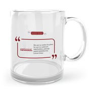 BK Gift Kişiye Özel Optimist Cam Kupa Bardak  1