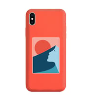 Turuncu Lansman Telefon Kılıfı Iphone XS