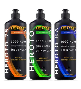 Netfer 3'lü Pasta Set - 3x1 L