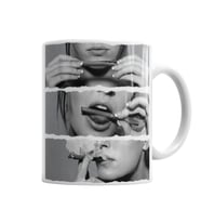 Sexy Smoke Kupa Bardak Porselen