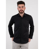APARTRO SLİMFİT GÖMLEK (Siyah)