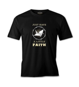 Prison Break - Little Faith Siyah Erkek Tshirt