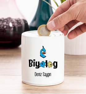 Biyolog Kişiye Özel Kumbara