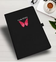 KİŞİYE ÖZEL KELEBEK TEMALI  DEFTER &  AJANDA