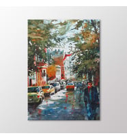Arty Tablo Suluboya Sokak Tablo (Karışık)