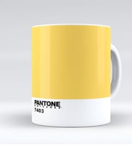Pantone 7403 Beyaz Kupa Bardak