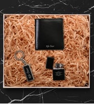 Kişiye Özel Cüzdan, Anahtarlık ve Çakmak Set