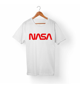 Nasa Çocuk Beyaz Tişört