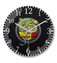 Dragon Ball Duvar Saati Bombeli Gercek Cam