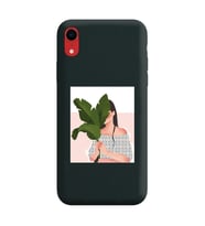 Siyah Lansman Telefon Kılıfı Iphone XR