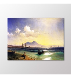 Arty Tablo Napoli Yakınında Balıkçıların Dönüşü, 1874 Tablo (Karışık)