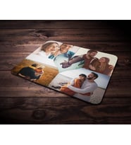 Kişiye Özel Beş Fotoğraf Temalı Mouse Pad (Renksiz)
