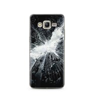 Gökdelen Tasarım Süper Şeffaf Silikon Telefon Kılıfı Samsung Grand Prime