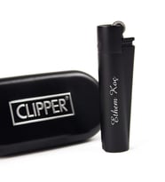 İsme Özel Clipper Marka Metal Çakmak Siyah