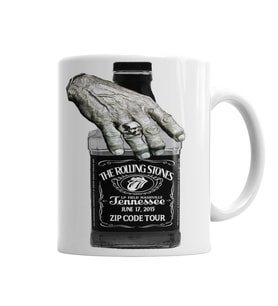 The Rolling Stones Whiskey Kupa Bardak Porselen