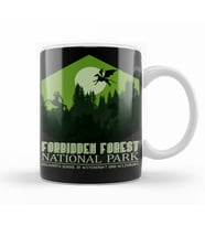 Harry Potter Forbidden Forest National Park Kupa Bardak Porselen