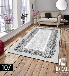 İdeal Kadife Halı Örtüsü 107