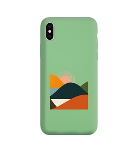 Yeşil Lansman Kılıf iPhone XS