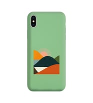 Yeşil Lansman Kılıf iPhone XS