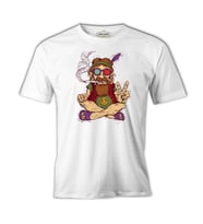 Hippi - Furry Beyaz Erkek Tshirt