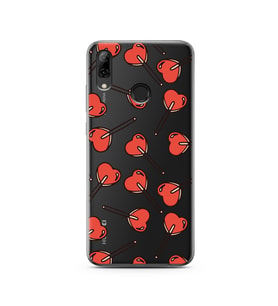 Şeker Tasarımlı Süper Şeffaf Silikon Telefon Kılıfı Huawei P Smart (2019)