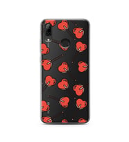 Şeker Tasarımlı Süper Şeffaf Silikon Telefon Kılıfı Huawei P Smart (2019)