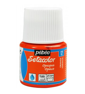 Pebeo Setacolor Opak Kumaş Boyası 12 Orange