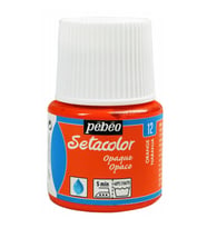 Pebeo Setacolor Opak Kumaş Boyası 12 Orange