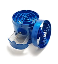 Çekmeceli 60 mm. Mavi Grinder Herbal Parçalayıcı pz38mv