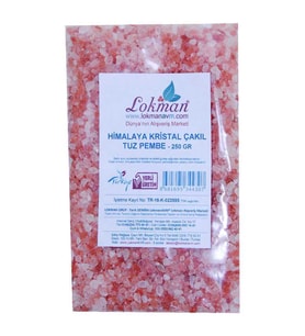 Yemeklik Himalaya Kristal Kaya Tuzu Çakıl Pembe 250 Gr