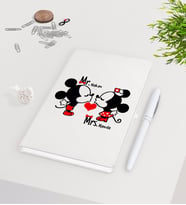 BK Gift Kişiye Özel Sevgililer Günü Beyaz Defter Kalem Seti-93