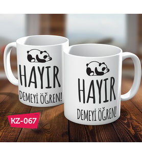Motivasyon Yazı Hediye Kupa Bardak